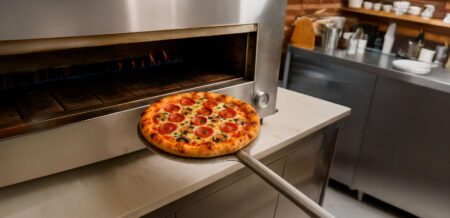 Como funciona o forno de pizza a gás?